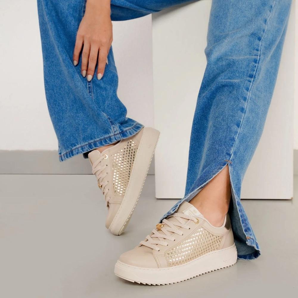 Tênis Via Marte Casual Saara Feminino Bege 9