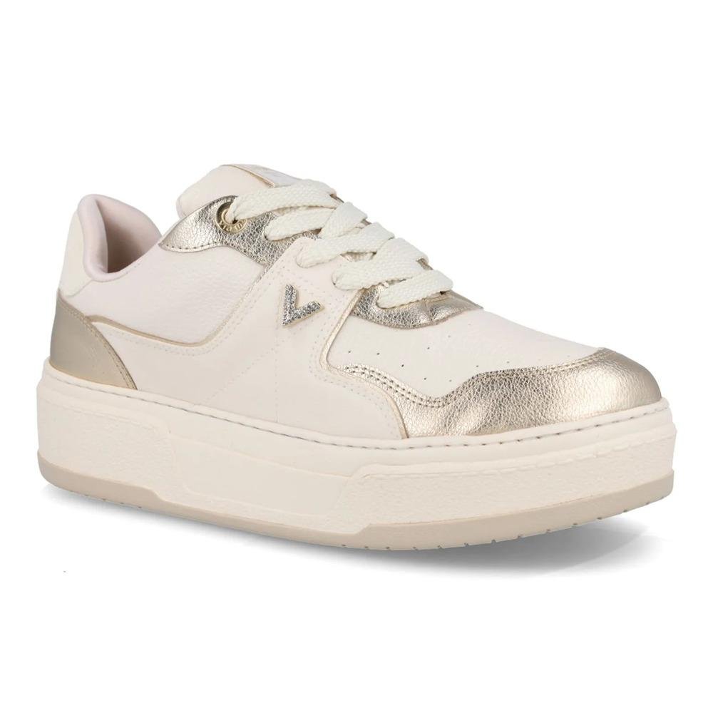 Tênis Via Marte Casual Feminino Branco/Prata 3