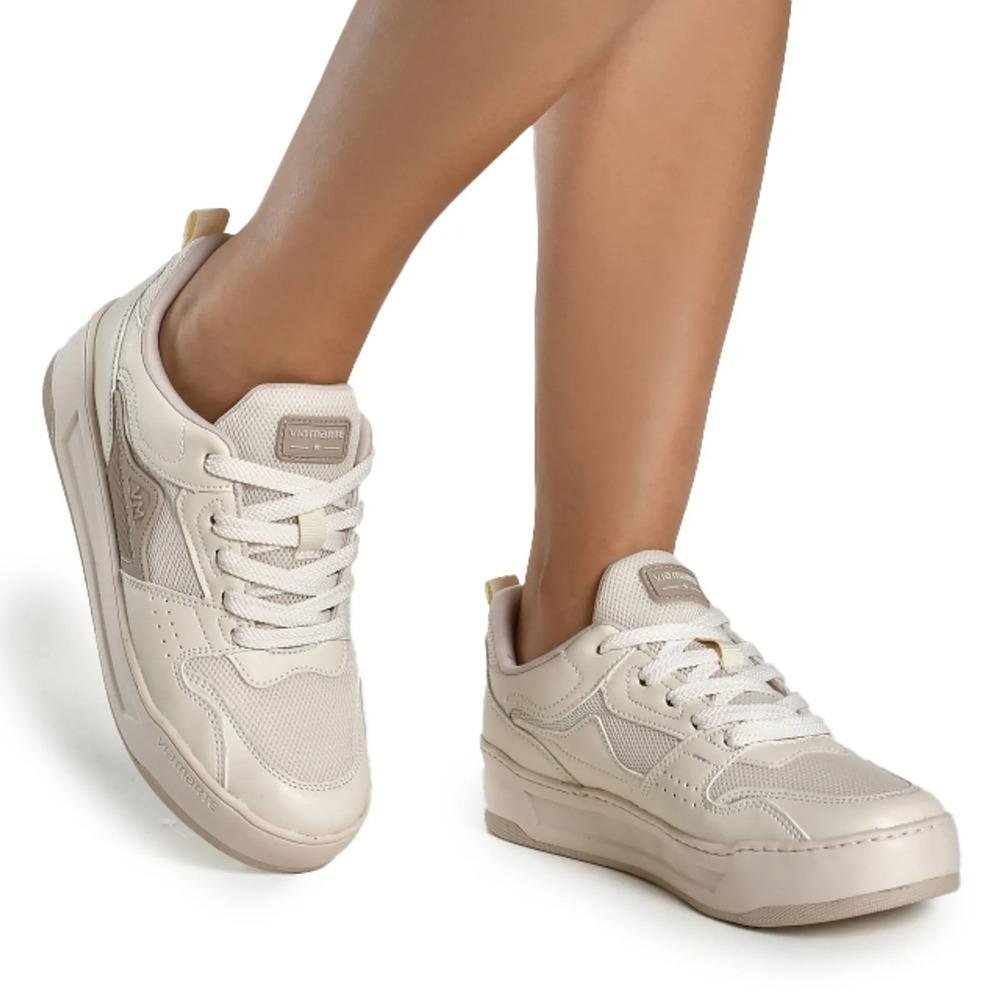 Tênis Via Marte Casual Feminino Off White 4