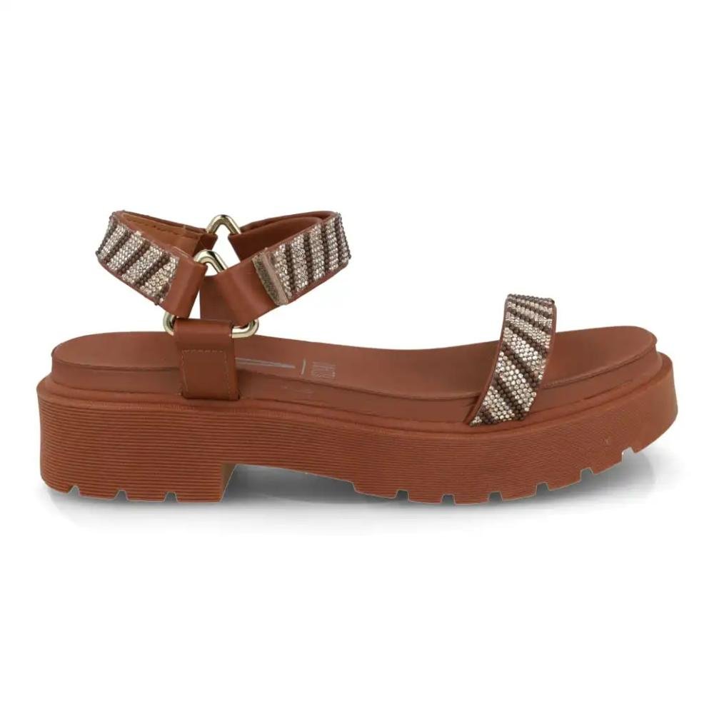 Sandália Vizzano Papete Feminino Marrom 1