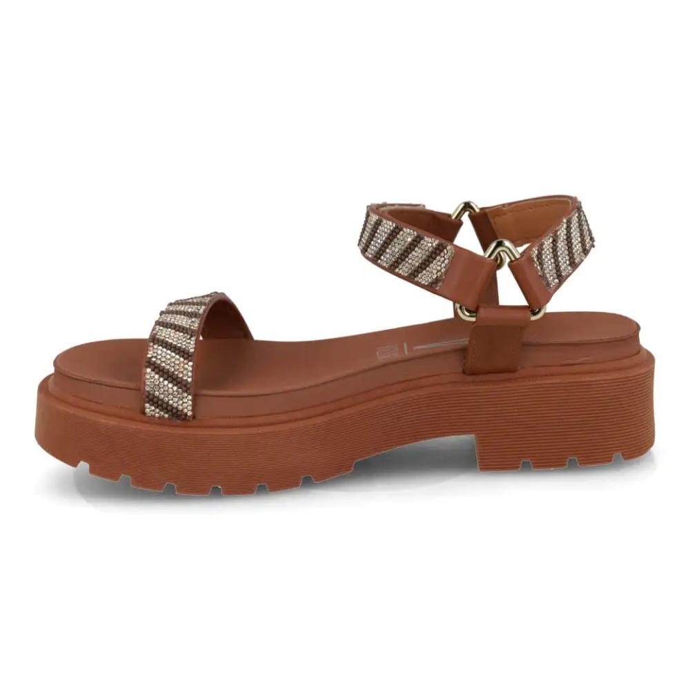 Sandália Vizzano Papete Feminino Marrom 2