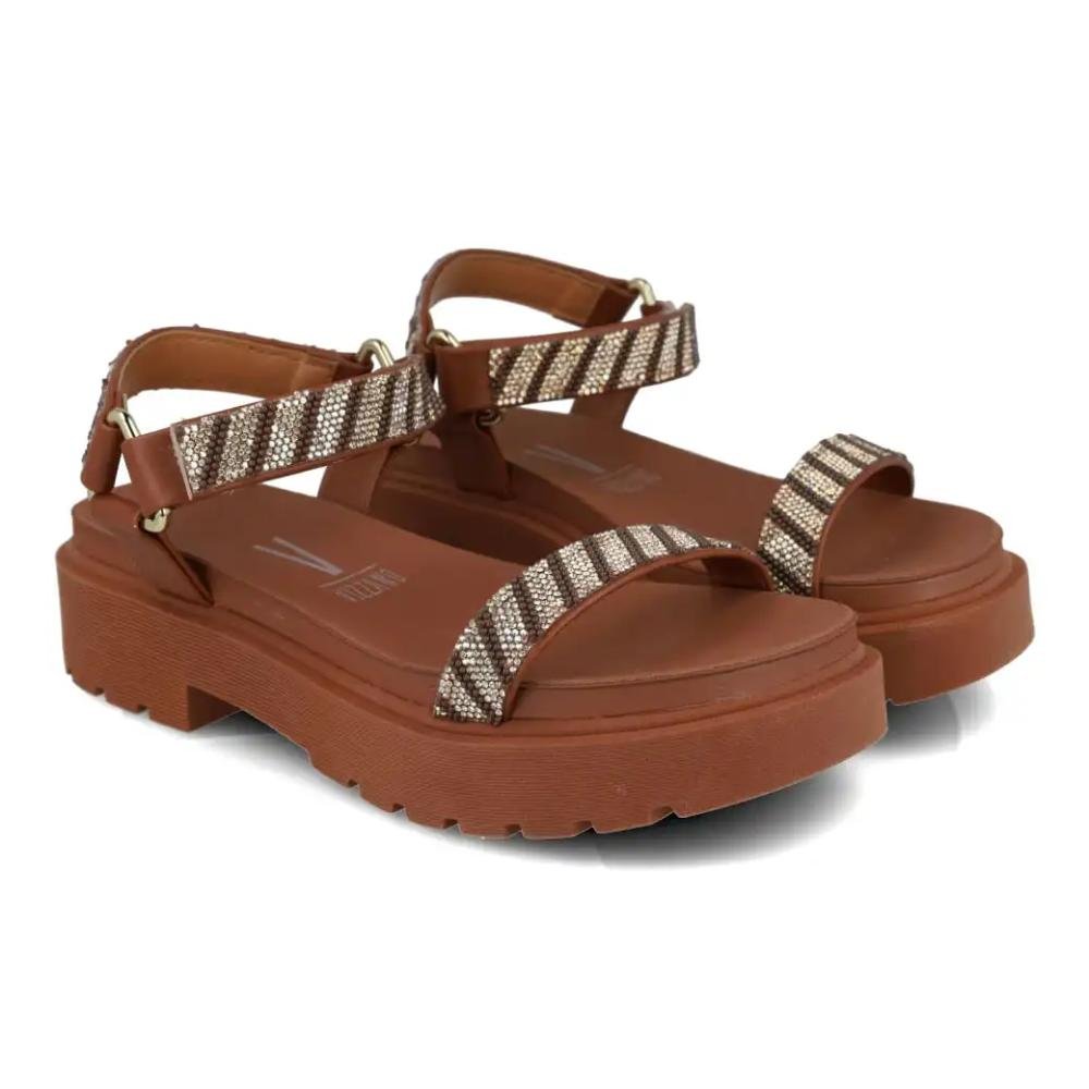 Sandália Vizzano Papete Feminino Marrom 4