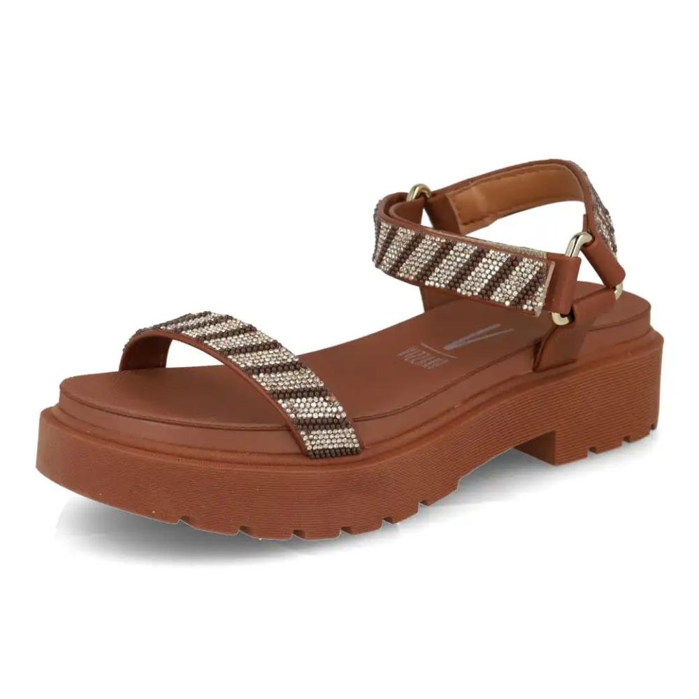 Sandália Vizzano Papete Feminino Marrom 5