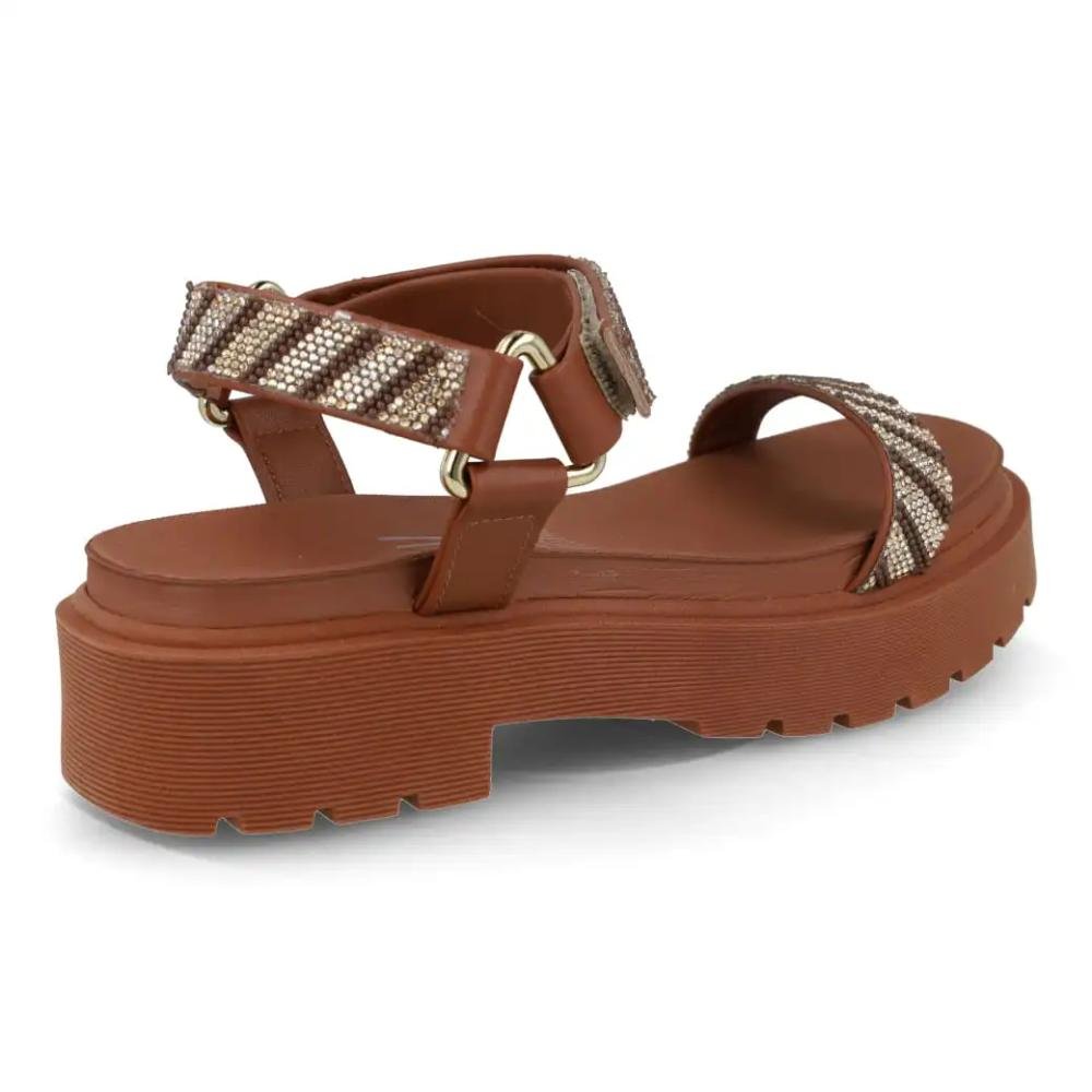 Sandália Vizzano Papete Feminino Marrom 6