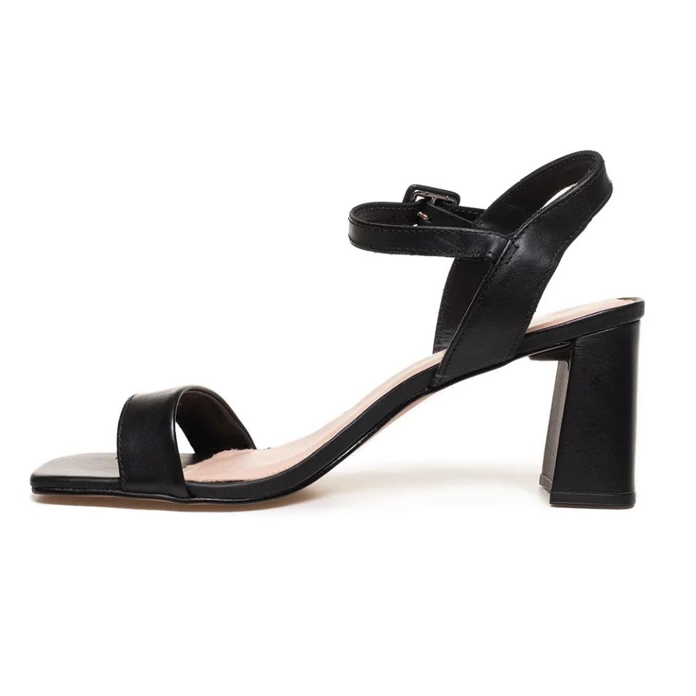 Sandália Bottero Clássica Salto Bloco Feminina Preto 2