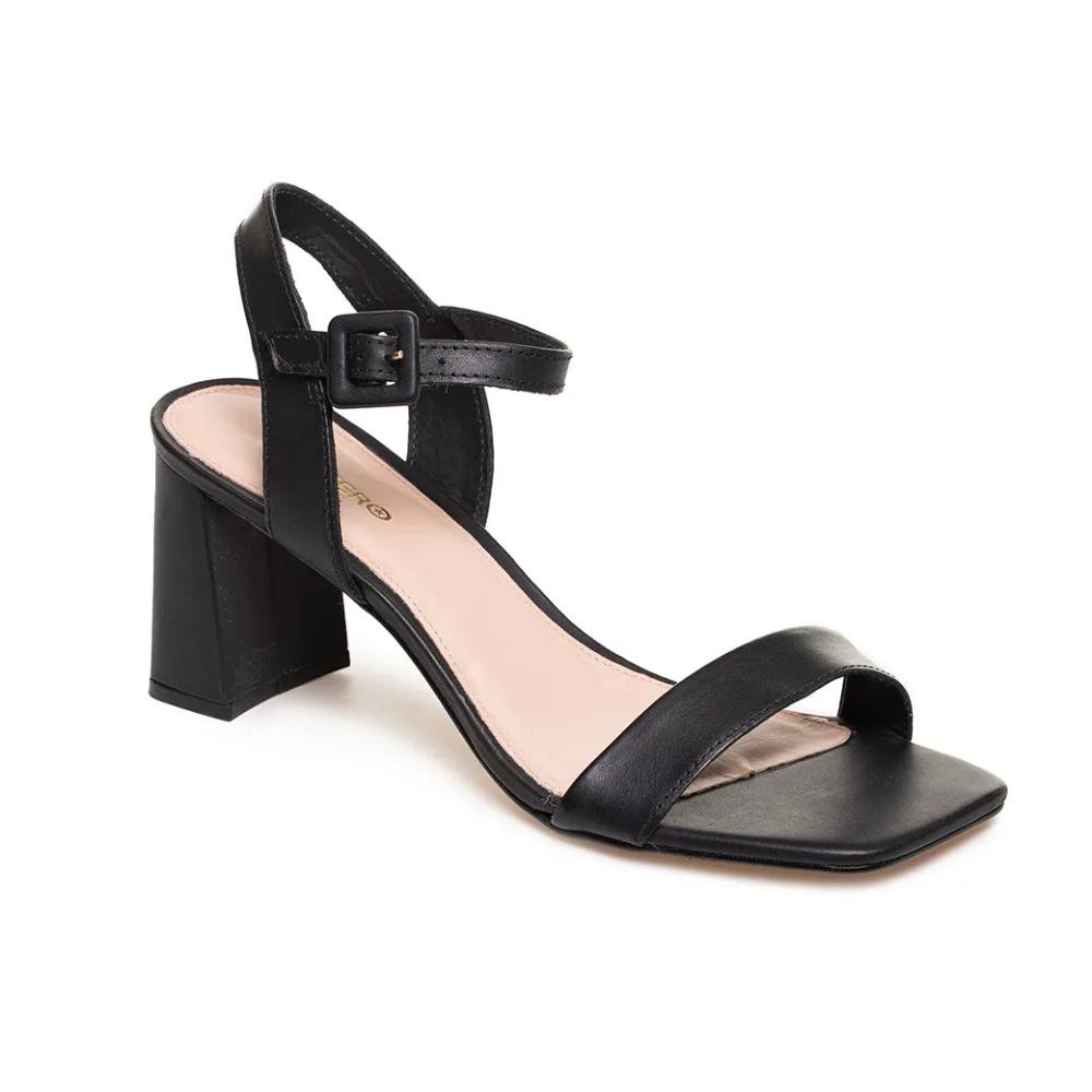 Sandália Bottero Clássica Salto Bloco Feminina Preto 3