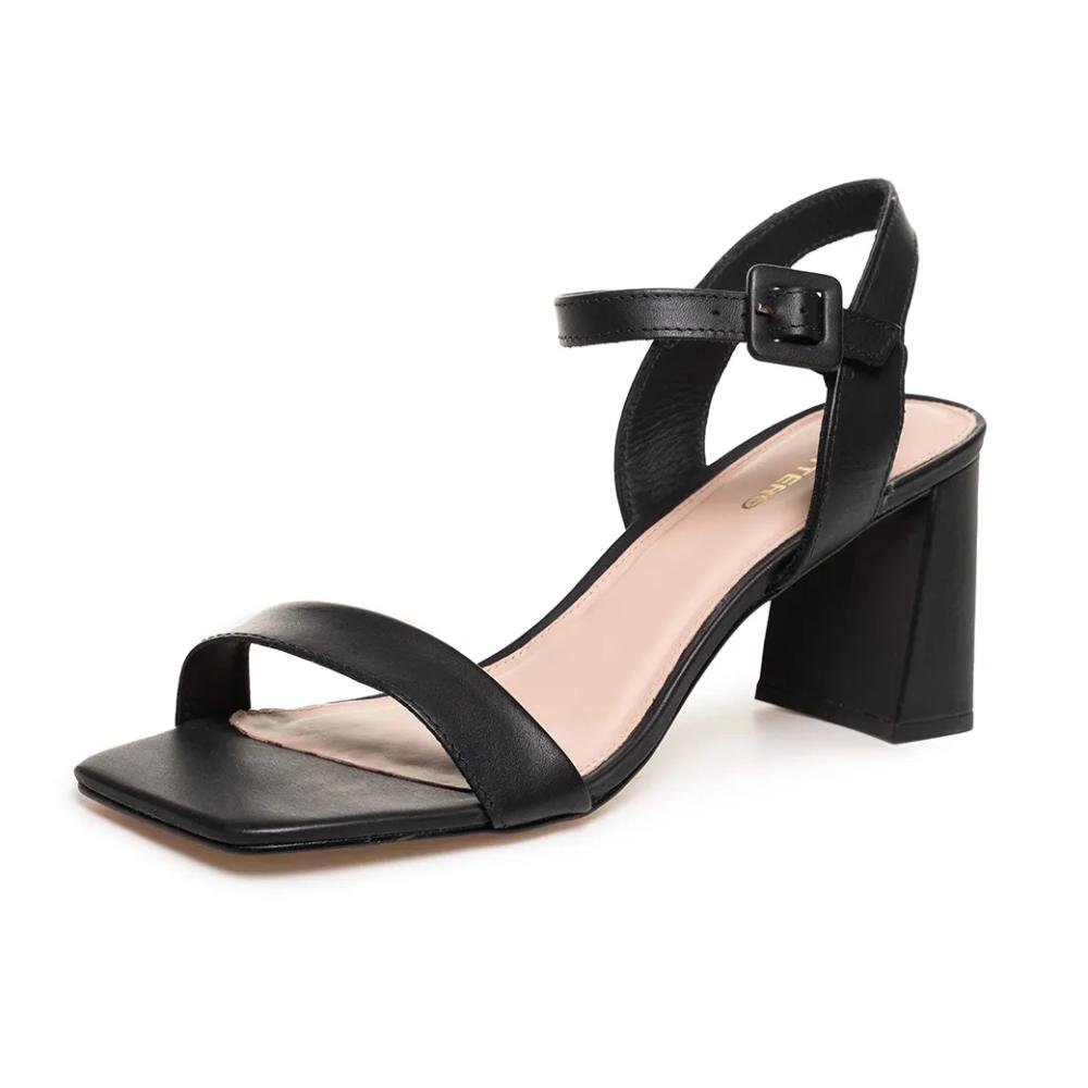 Sandália Bottero Clássica Salto Bloco Feminina Preto 5