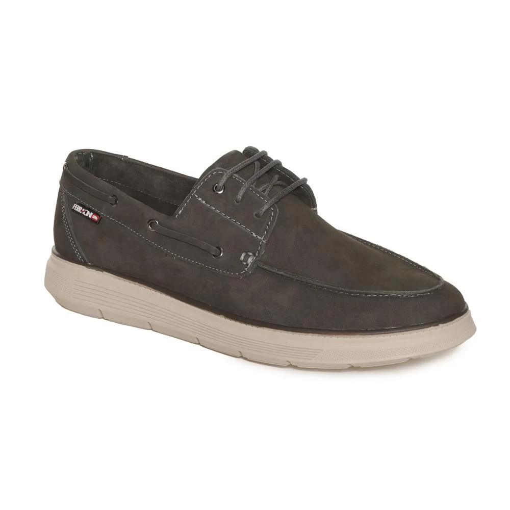 Mocassim Ferracini Index Masculino Cinza 2