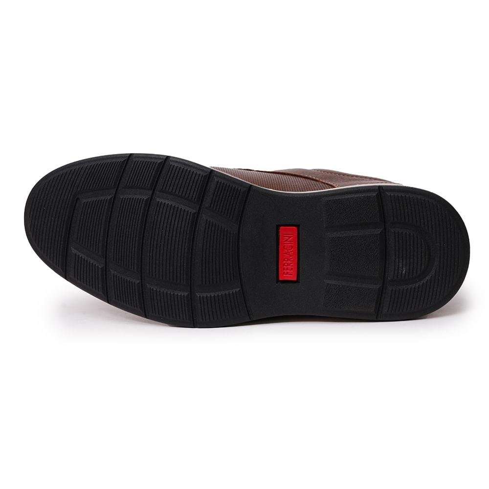 Sapato Social Ferracini Easy Masculino Marrom 8