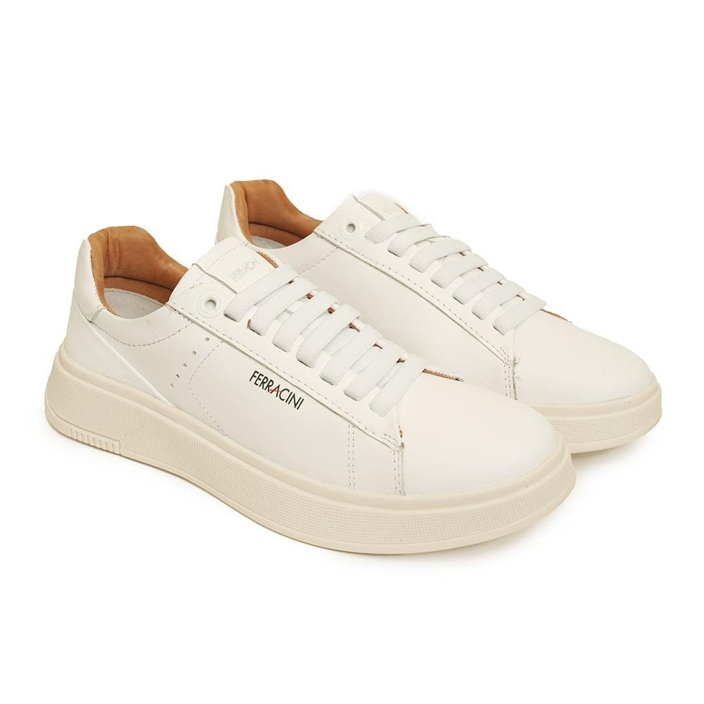 Sapatênis Ferracini Gold Masculino Off White 3
