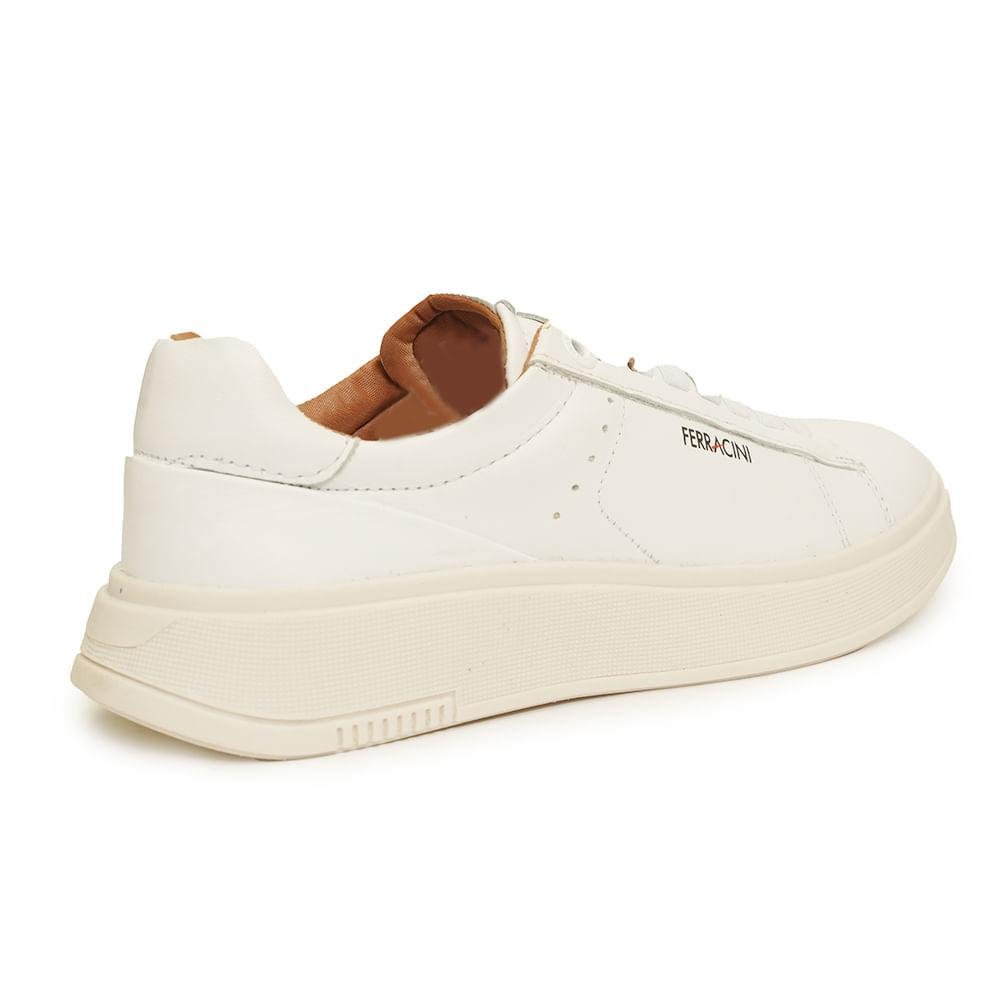 Sapatênis Ferracini Gold Masculino Off White 5