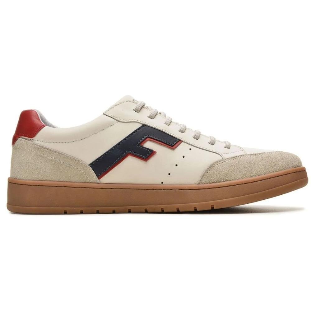 Sapatênis Freeway Elástico Couro Masculino