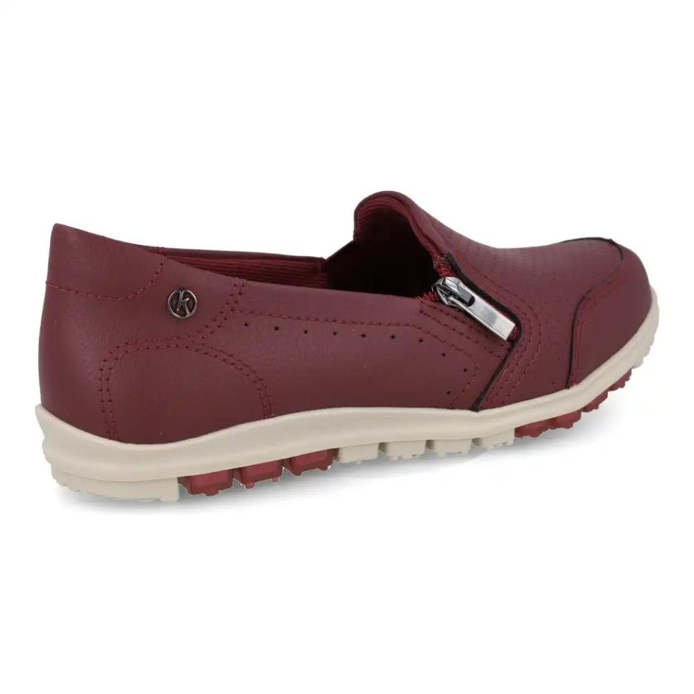 Tênis Kolosh Casual Feminino Vinho 6