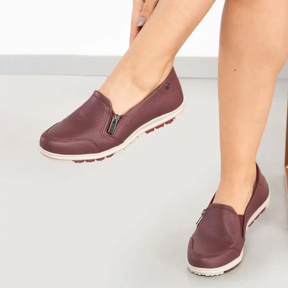Tênis Kolosh Casual Feminino Vinho 7