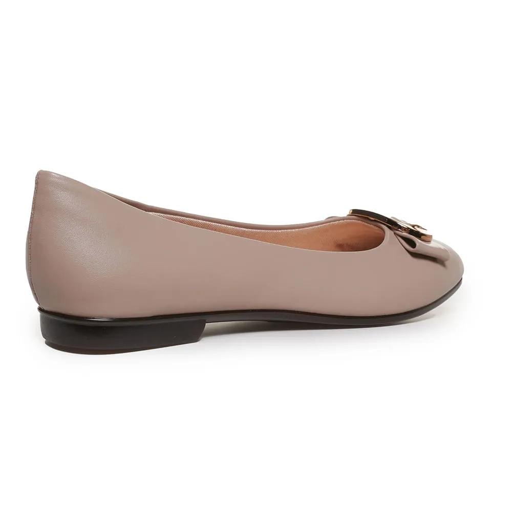 Sapatilha Kult Bico Redondo Feminina Bege 5