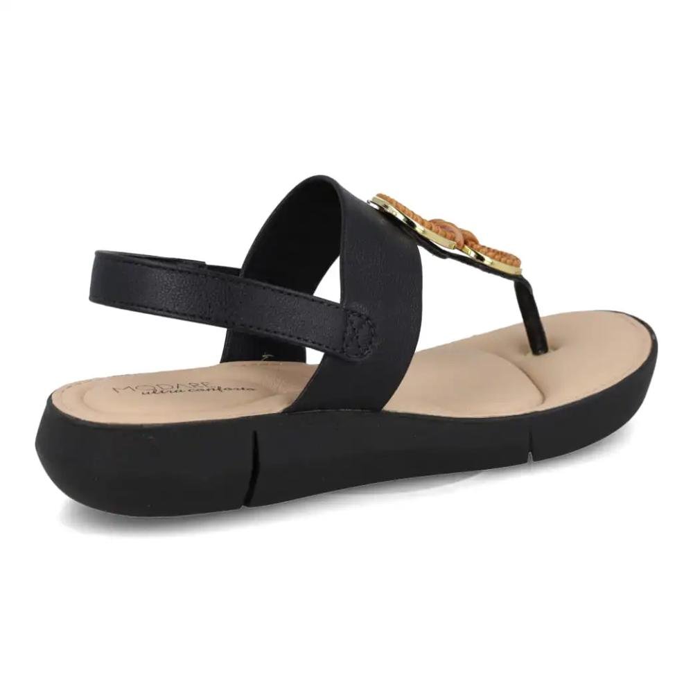Sandália Modare Casual Feminina Preto 6