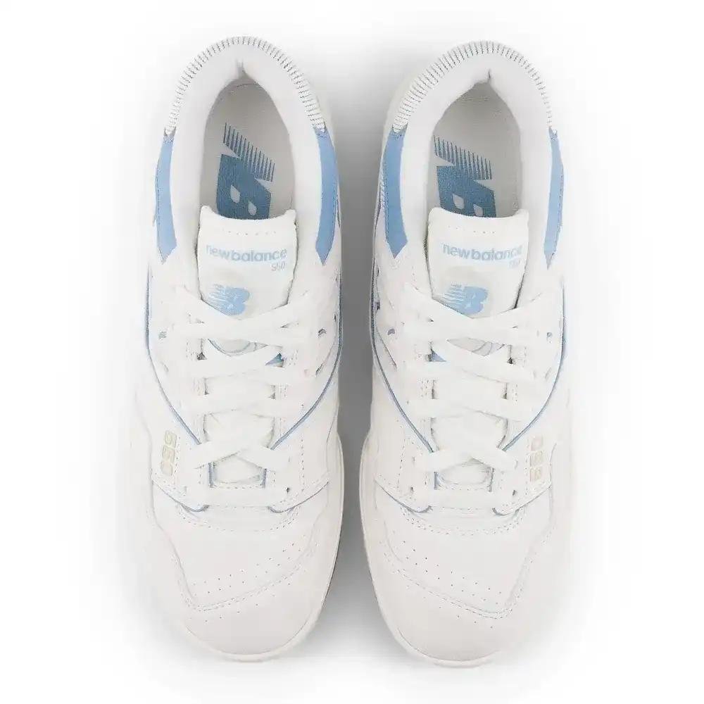 Tênis New Balance 550 Couro Feminino Branco/Azul 4