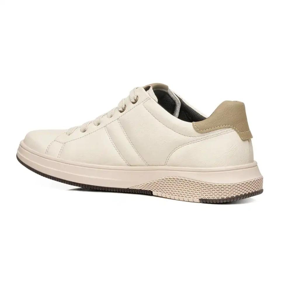 Tênis Pegada Casual Masculino Bege 3