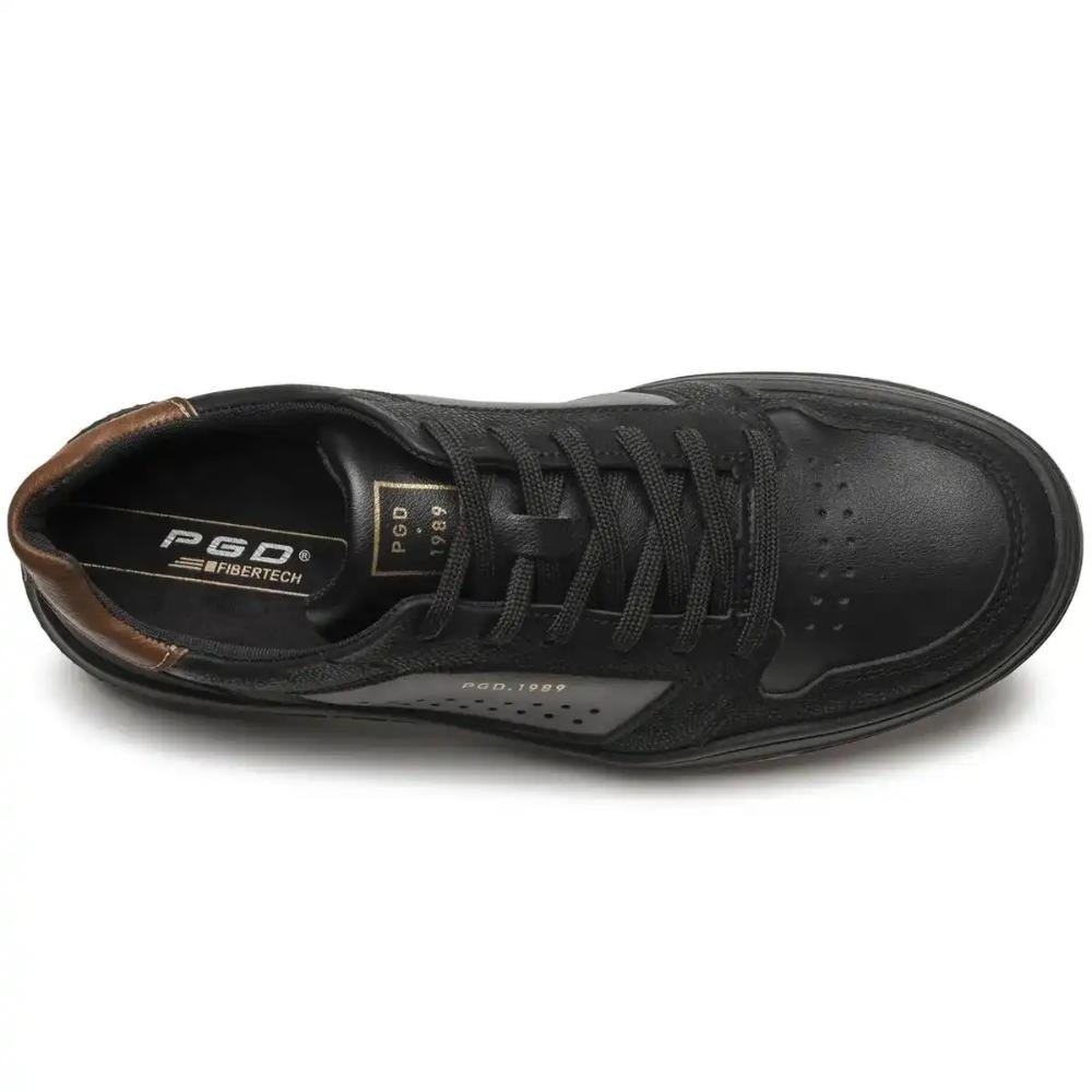 Tênis Pegada Casual Masculino Preto 4