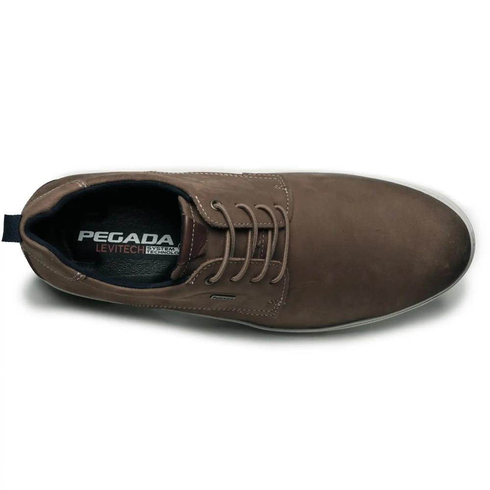 Tênis Pegada Casual Masculino Marrom 4