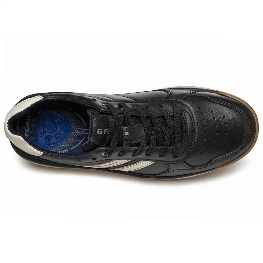 Tênis Pegada Casual Stretch Masculino Preto 4