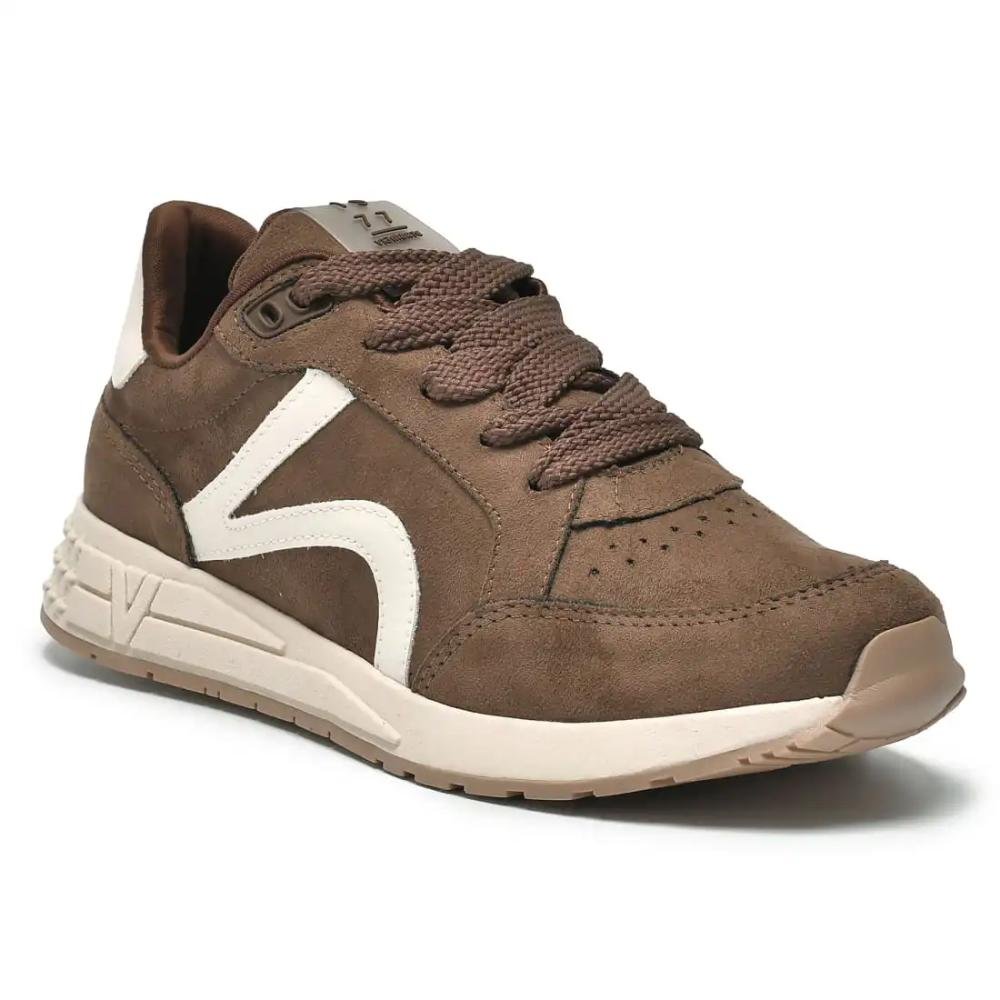 Tênis Via Marte Casual Feminino Marrom 2