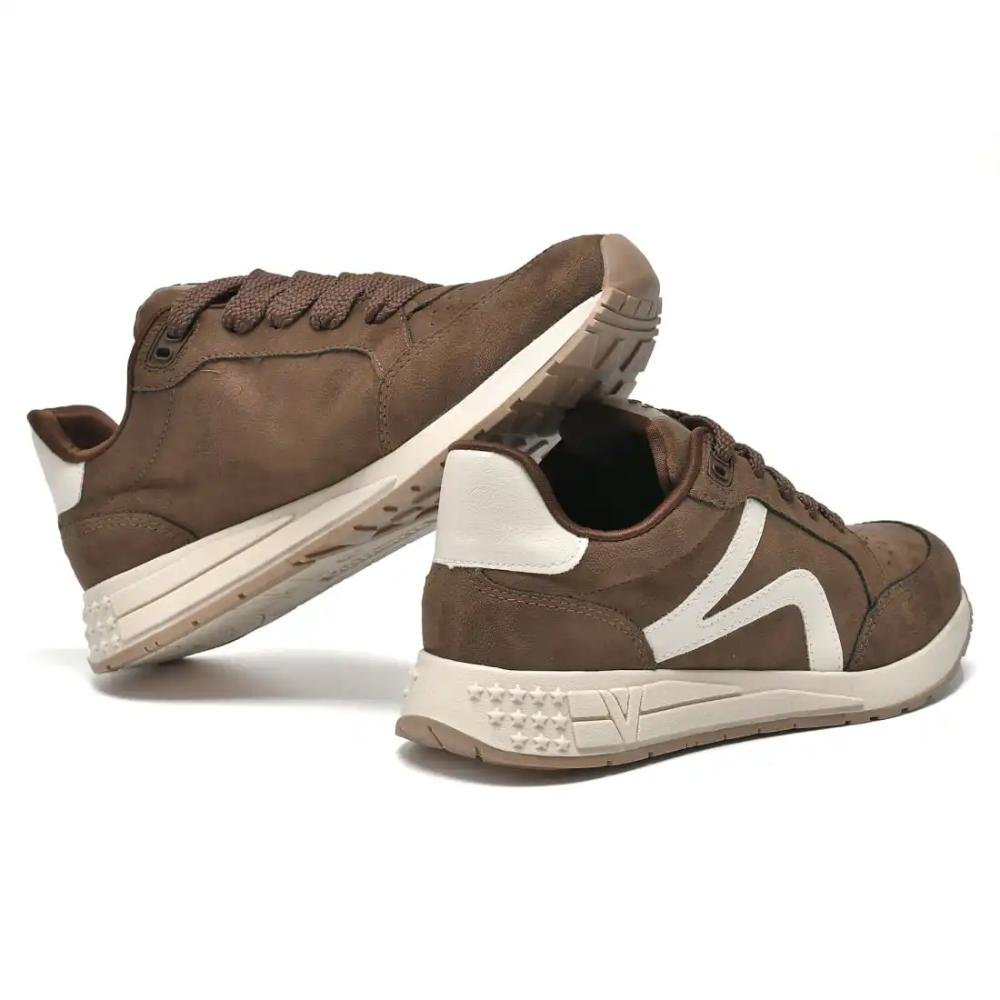 Tênis Via Marte Casual Feminino Marrom 3