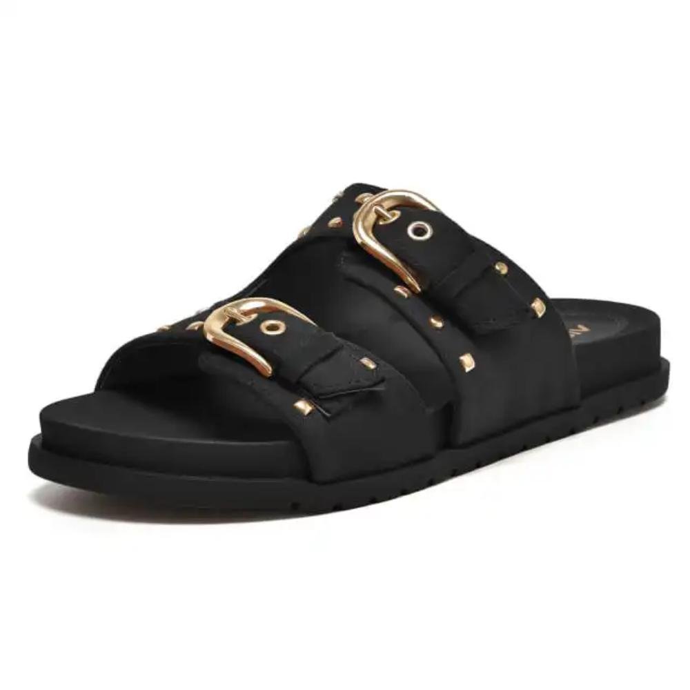 Tamanco Via Marte Papete Feminino Preto 2