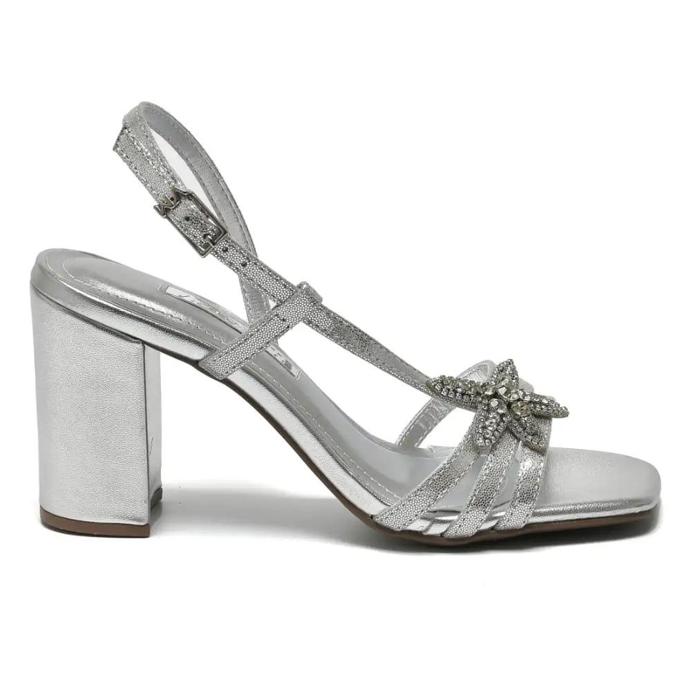 Sandália Via Marte Salto Bloco Feminina