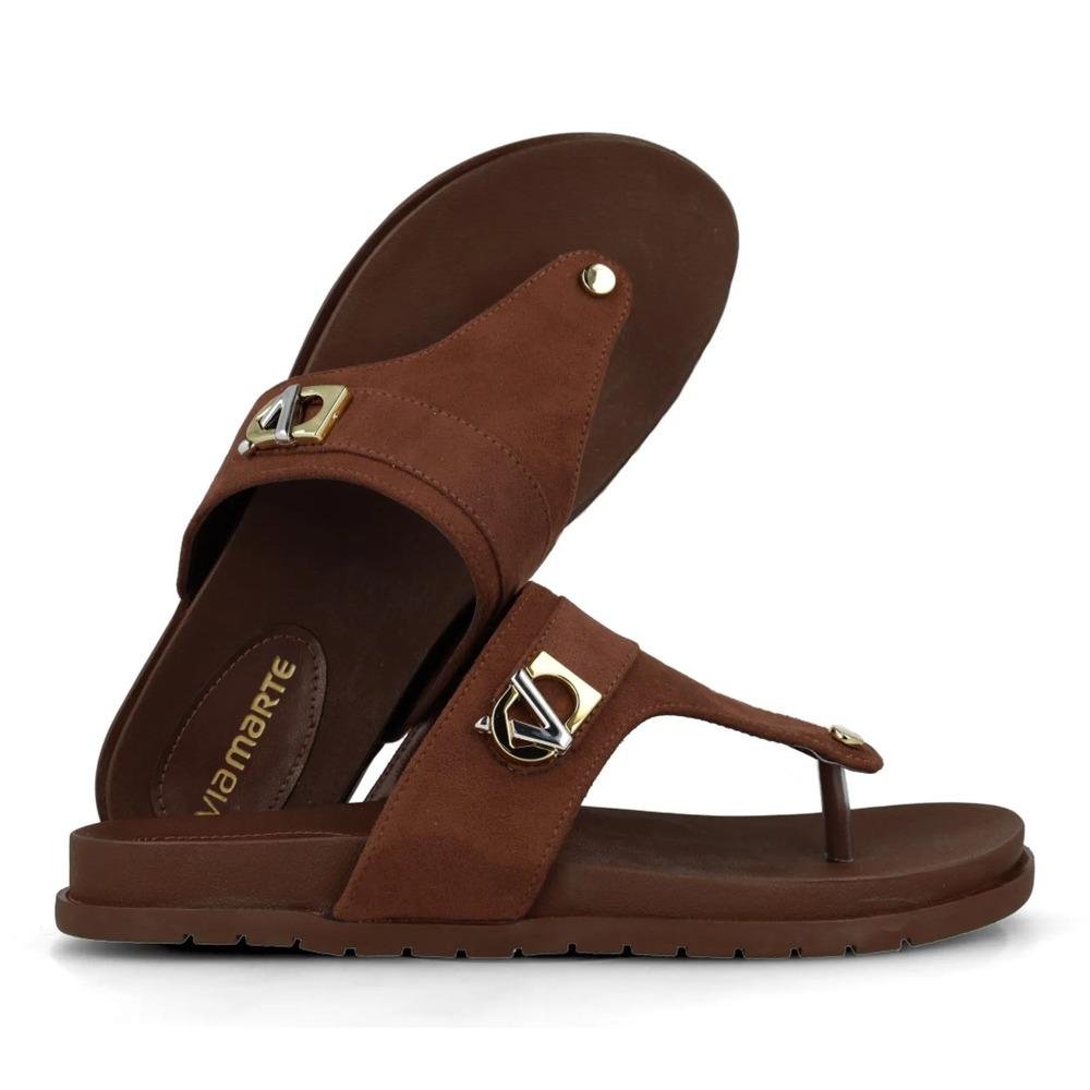 Tamanco Via Marte Casual Feminino Marrom 4