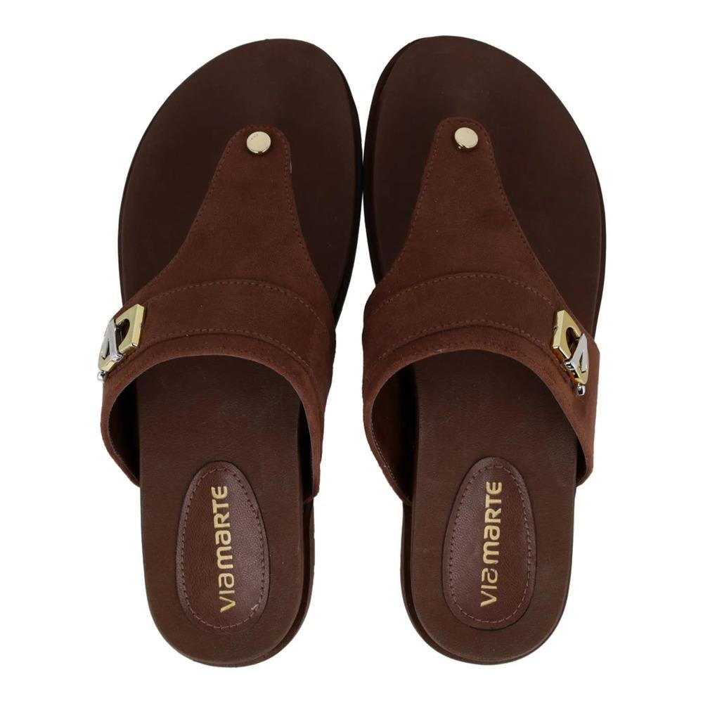 Tamanco Via Marte Casual Feminino Marrom 5