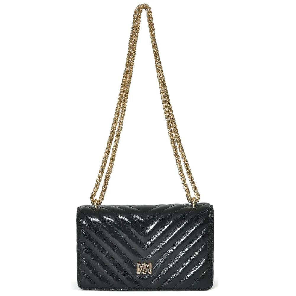 Bolsa Via Marte Craquele Feminina Preto 4