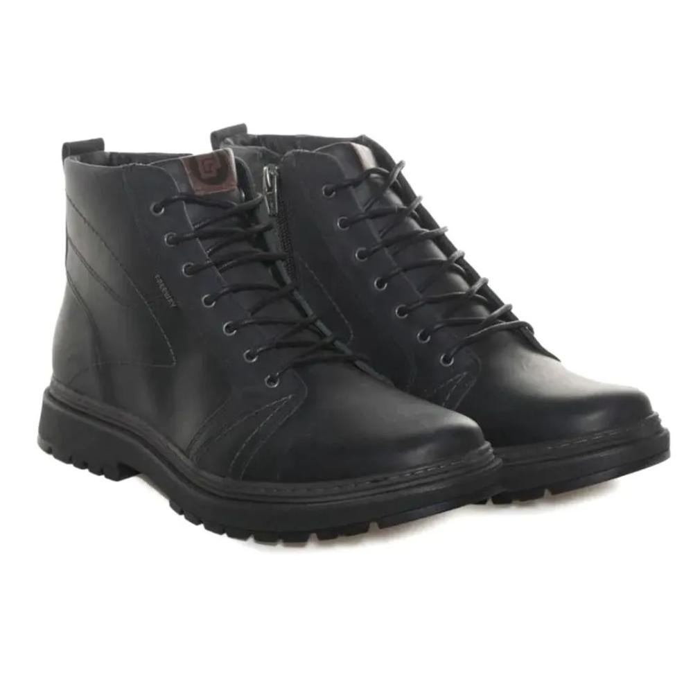 Bota Free Way Couro Masculina Preto 3
