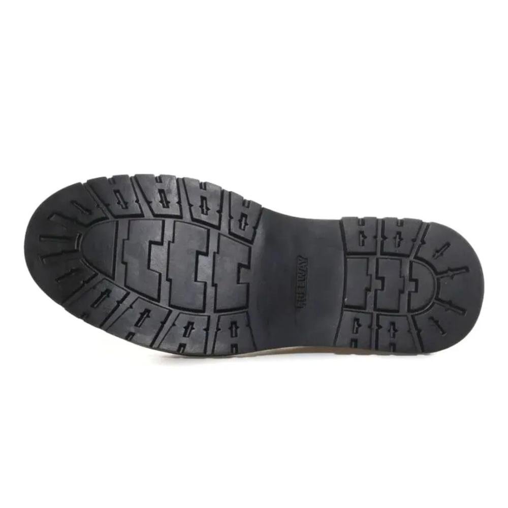 Bota Free Way Couro Masculina Preto 6