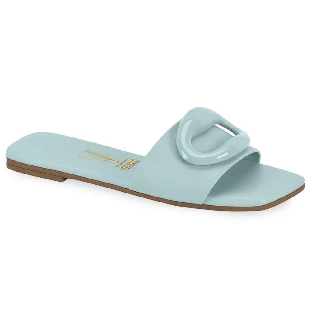 Tamanco Vizzano Rasteiro Feminino Azul 3