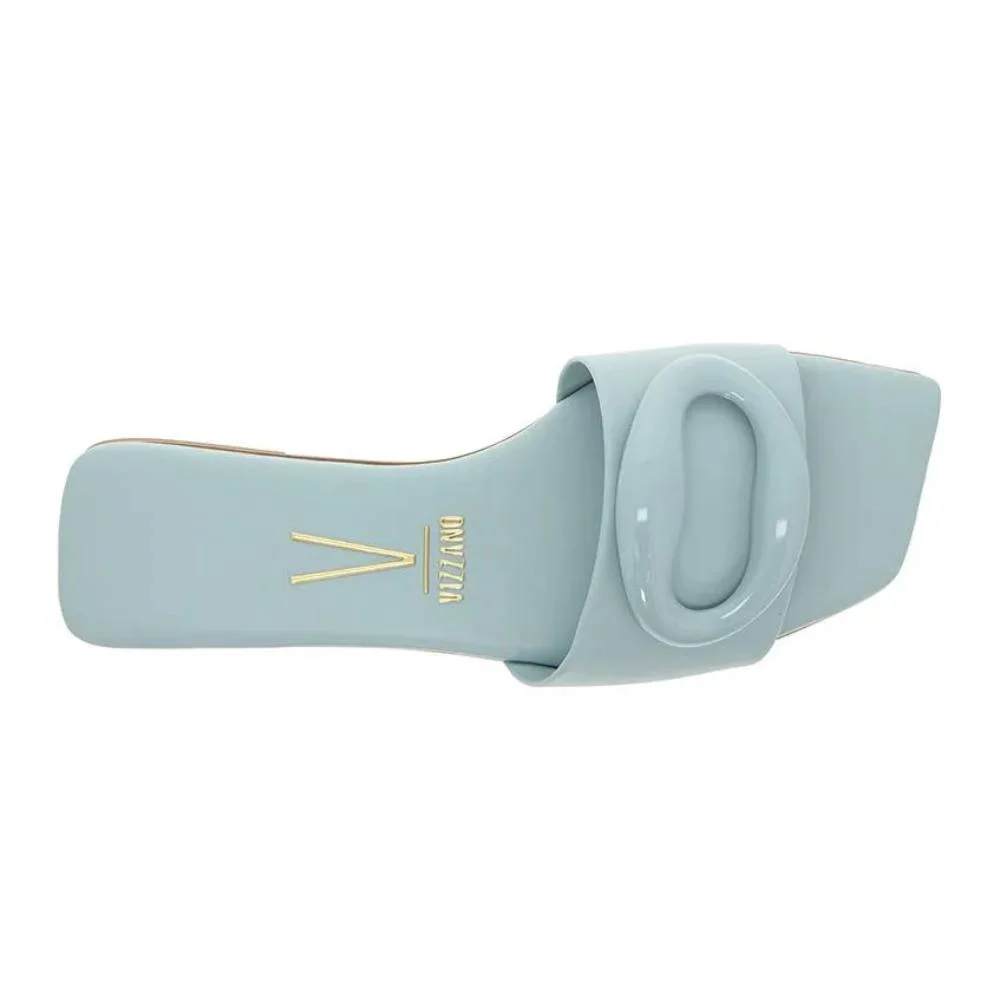 Tamanco Vizzano Rasteiro Feminino Azul 4