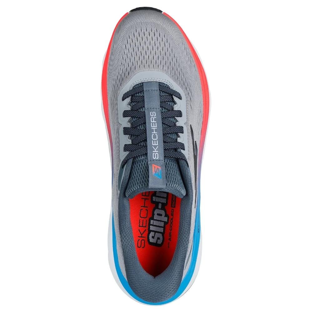 Tênis Skechers Max Run Masculino Cinza 3