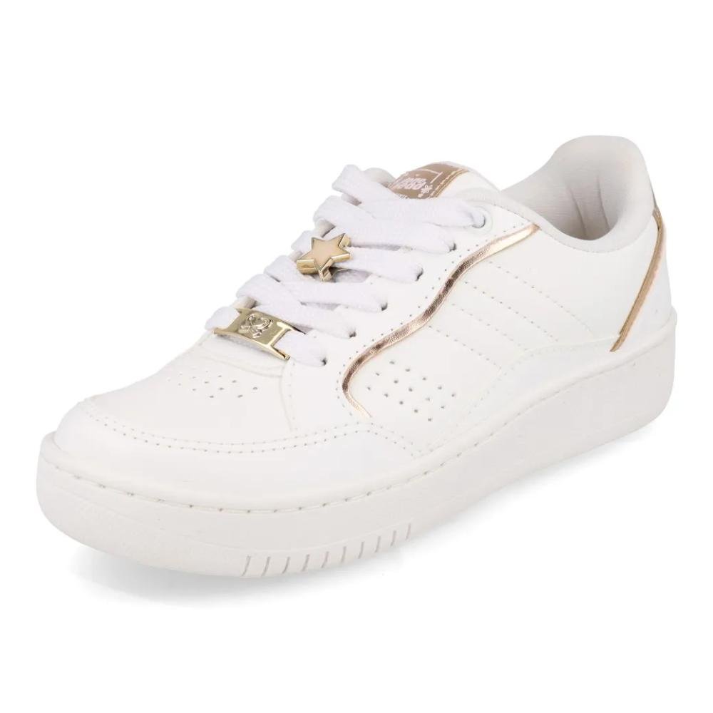 Tênis Done Head Flatform Feminino Branco 5