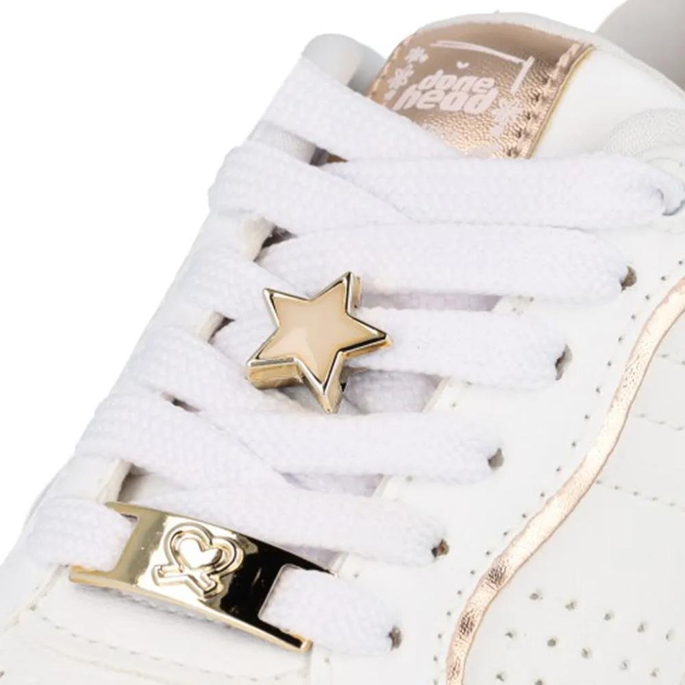 Tênis Done Head Flatform Feminino Branco 6