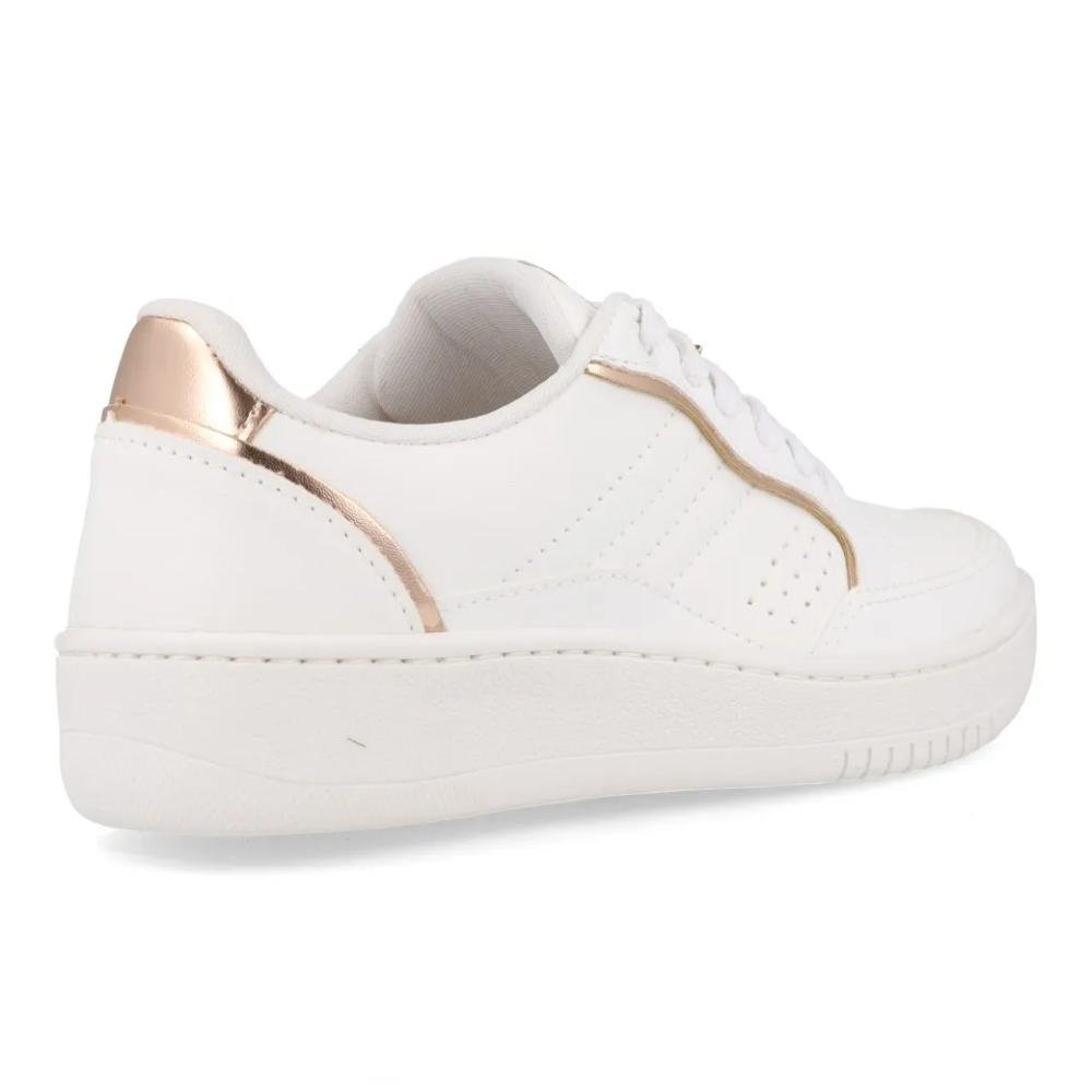 Tênis Done Head Flatform Feminino Branco 7