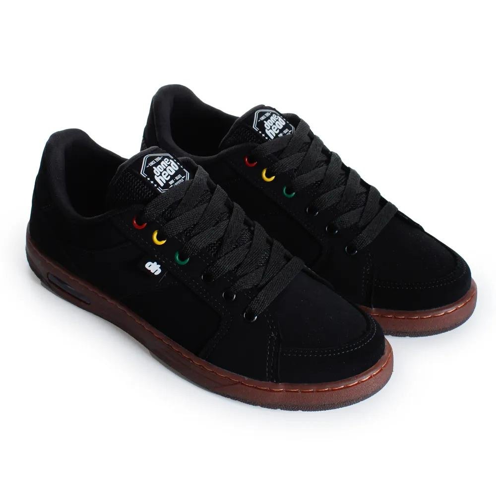 Tênis Skate Done Head Reggae Unissex Preto 4