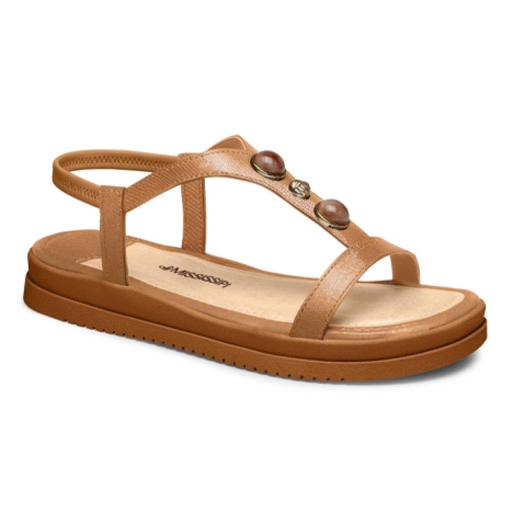 Sandália Flatform Mississipi Tiras Feminina