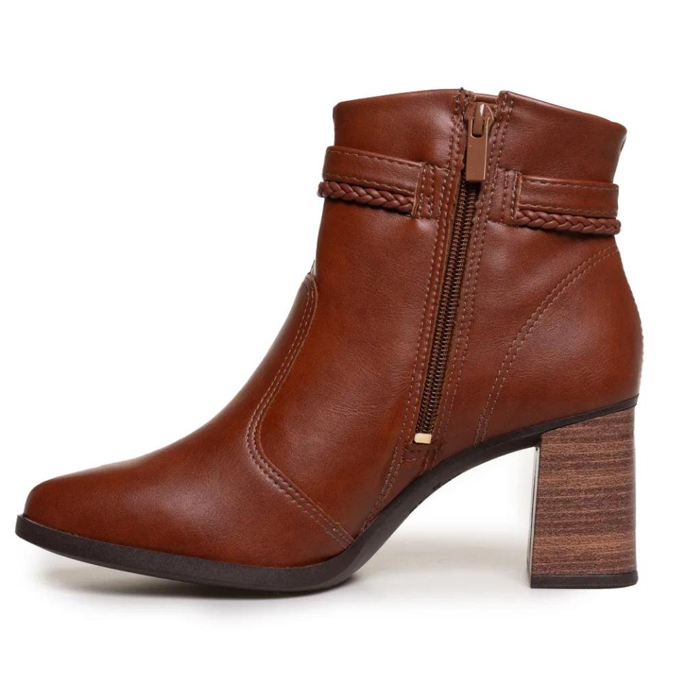 Bota Dakota Vertuo Salto Grosso Feminino Marrom 3