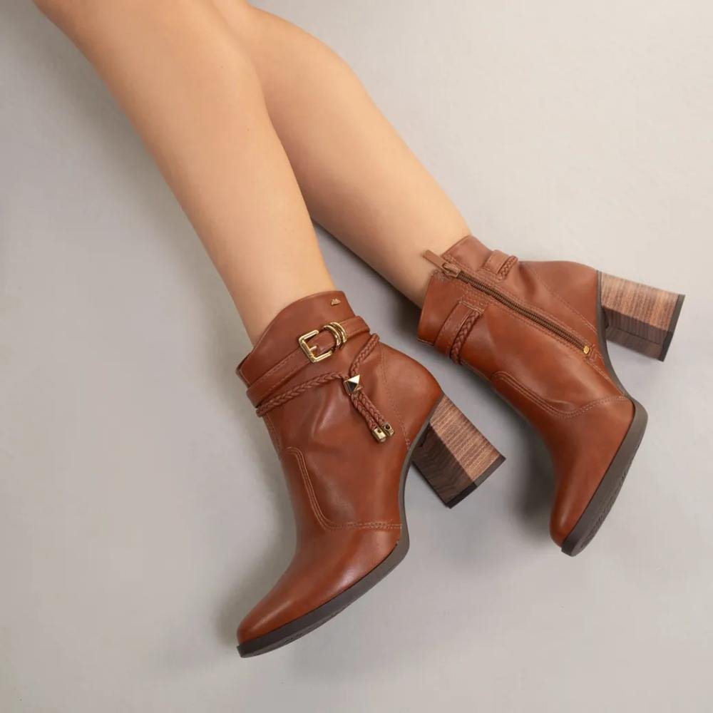 Bota Dakota Vertuo Salto Grosso Feminino Marrom 7