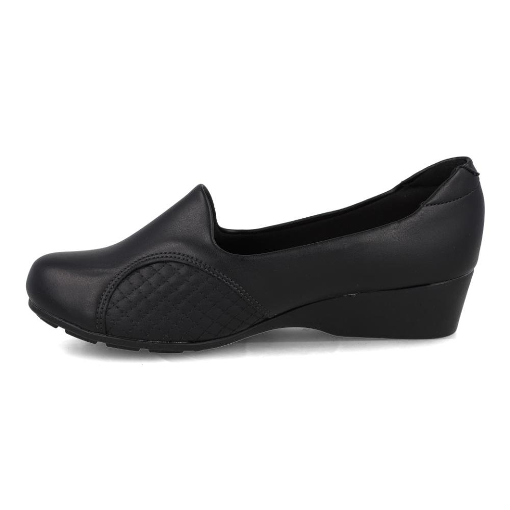 Sapato Anabela Modare Ultraconforto Feminino Preto 3