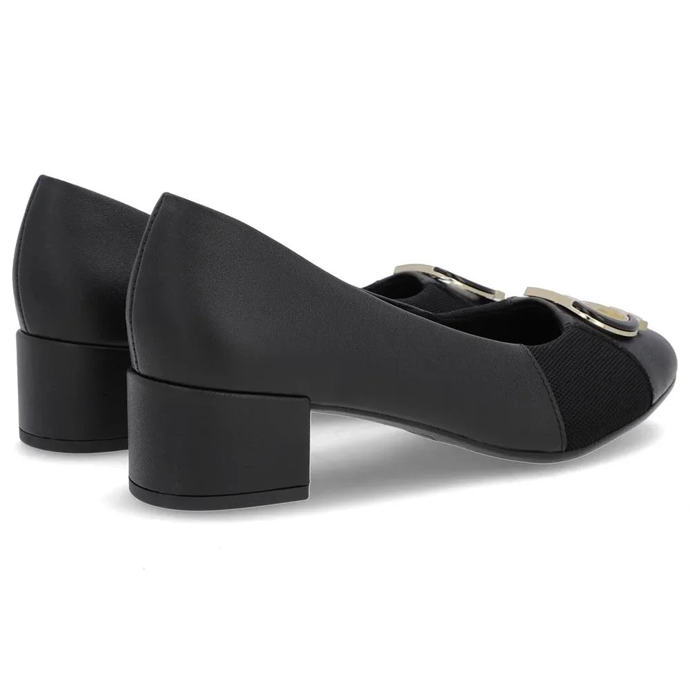 Sapato Scarpin Usaflex Side Feminino Preto 5