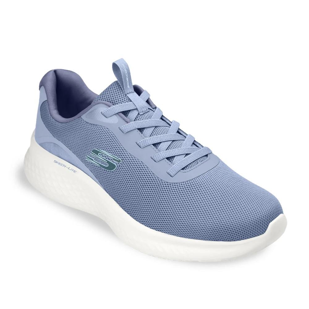 Tênis Skechers Skech Lite Pro Glimmer Me Feminino Caminhada Azul 4