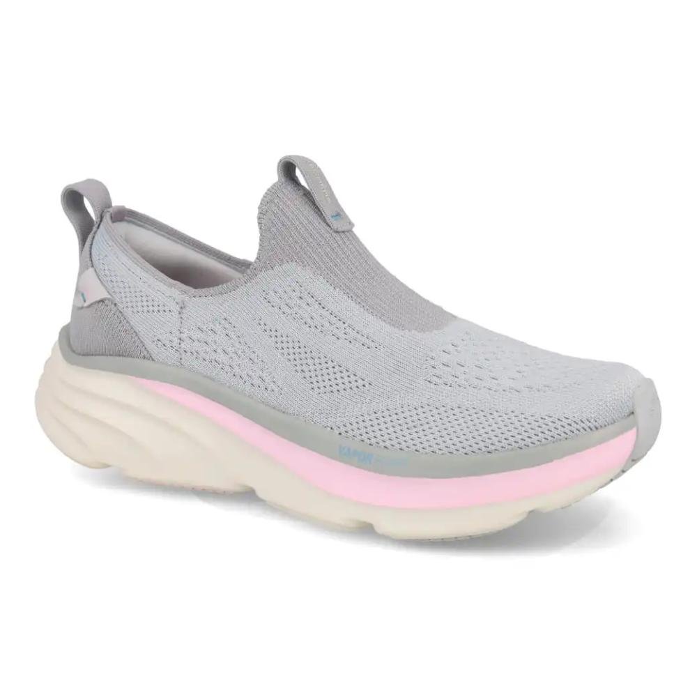 Tênis Skechers D'lux Vapor Pure Stride Feminino Caminhada Cinza 3