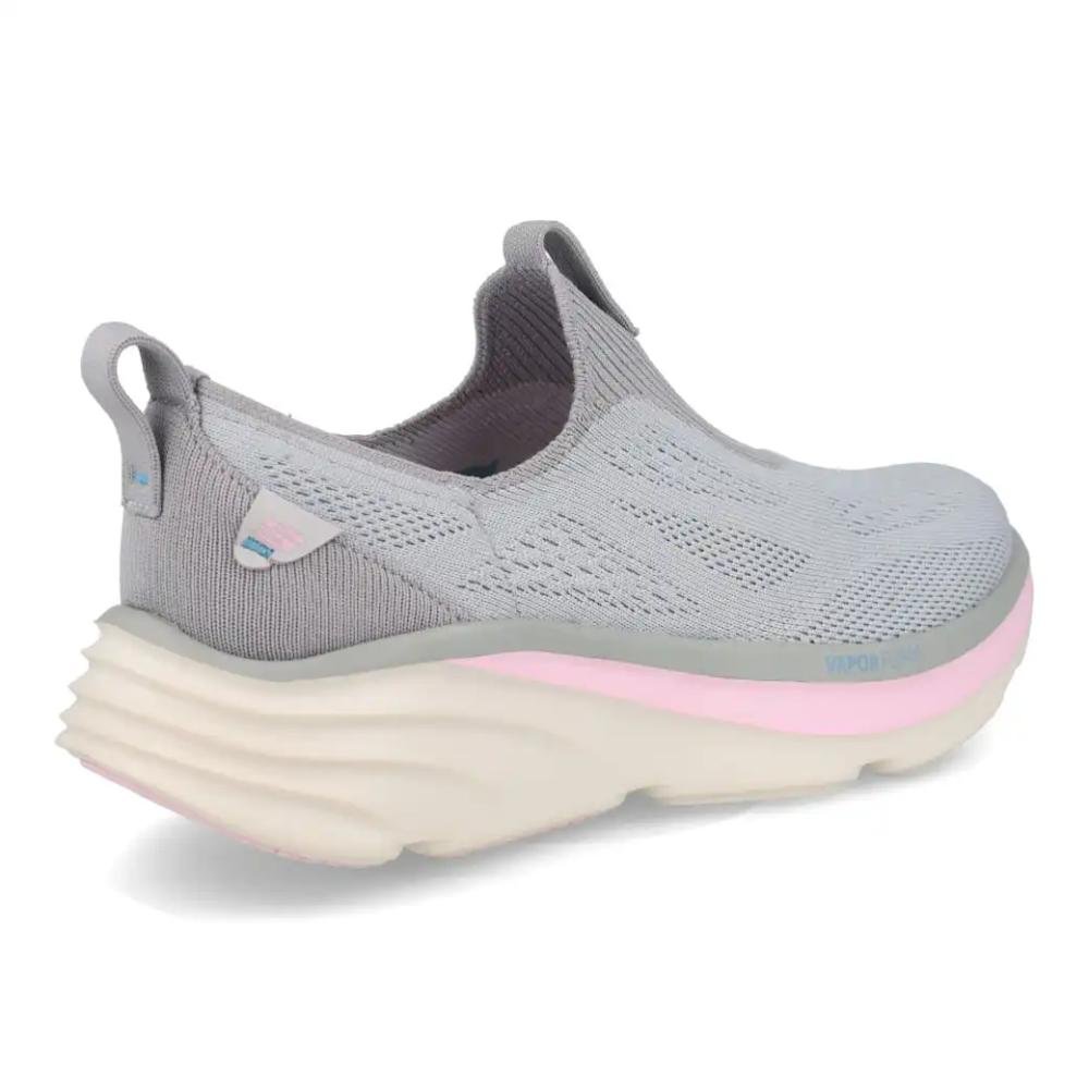 Tênis Skechers D'lux Vapor Pure Stride Feminino Caminhada Cinza 6