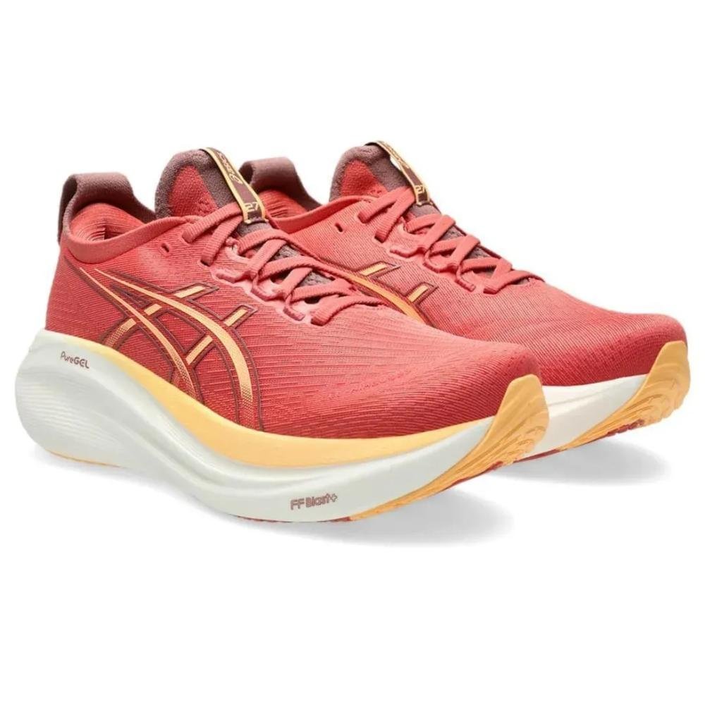 Tênis Asics Gel Nimbus 27 Feminino Corrida Rosa 3